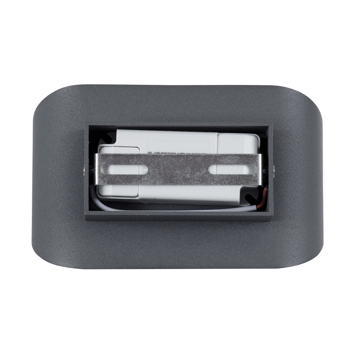 GloboStar® EDEN 60667 Φωτιστικό Τοίχου - Απλίκα Αρχιτεκτονικού Φωτισμού Εσωτερικού Χώρου Up & Down LED 10W 1000lm 60° AC 220-240V IP20 Μ16 x Π10.5 x Υ9cm - Φυσικό Λευκό 4500K - Γκρι Ανθρακί - Bridgelux Chip - ledmania.gr