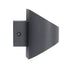 GloboStar® EDEN 60667 Φωτιστικό Τοίχου - Απλίκα Αρχιτεκτονικού Φωτισμού Εσωτερικού Χώρου Up & Down LED 10W 1000lm 60° AC 220-240V IP20 Μ16 x Π10.5 x Υ9cm - Φυσικό Λευκό 4500K - Γκρι Ανθρακί - Bridgelux Chip - ledmania.gr