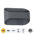 GloboStar® EDEN 60668 Φωτιστικό Τοίχου - Απλίκα Αρχιτεκτονικού Φωτισμού Εσωτερικού Χώρου Up & Down LED 10W 950lm 60° AC 220-240V IP20 Μ16 x Π10.5 x Υ9cm - Θερμό Λευκό 2700K - Γκρι Ανθρακί - Bridgelux Chip - ledmania.gr