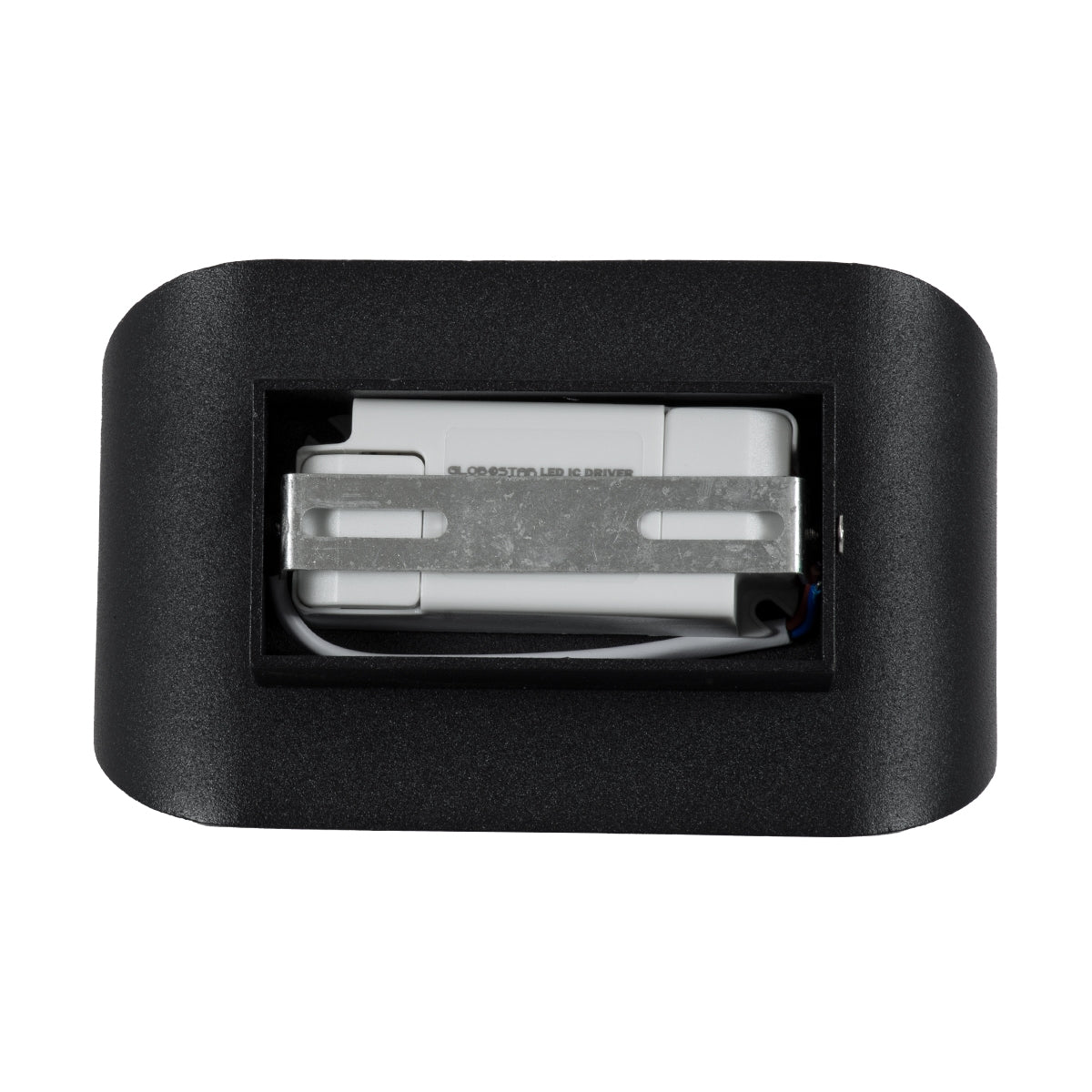GloboStar® EDEN 60670 Φωτιστικό Τοίχου - Απλίκα Αρχιτεκτονικού Φωτισμού Εσωτερικού Χώρου Up & Down LED 10W 950lm 60° AC 220-240V IP20 Μ16 x Π10.5 x Υ9cm - Θερμό Λευκό 2700K - Μαύρο - Bridgelux Chip - ledmania.gr