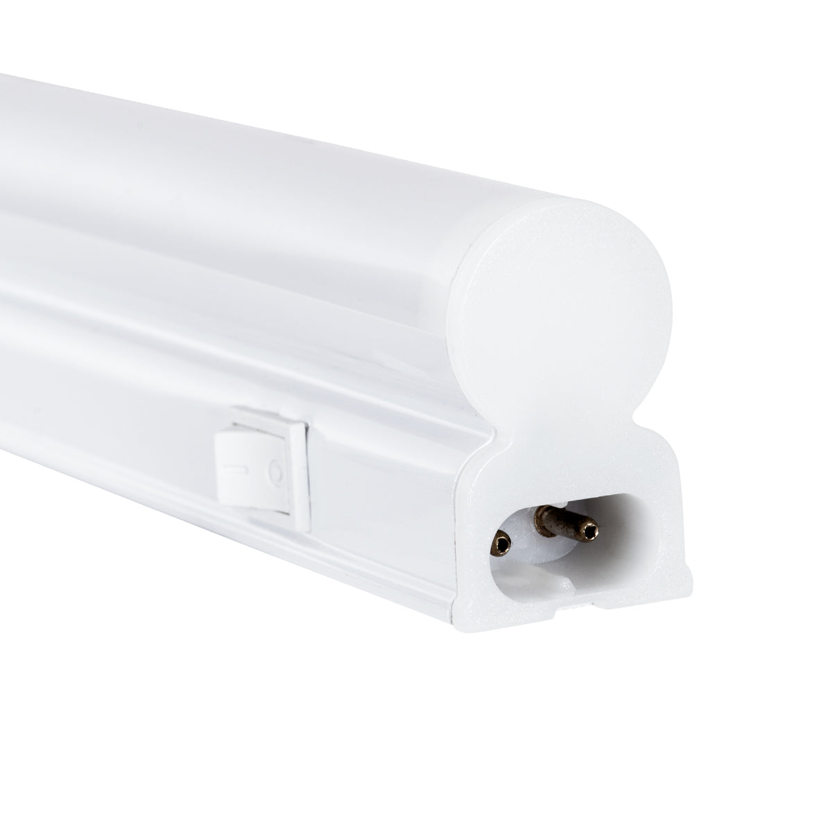 GloboStar® TUBO 60786 Γραμμικό Φωτιστικό Οροφής Linear LED Τύπου T5 Επεκτεινόμενο 5.5W 528lm 180° AC 220-240V IP20 Πάγκου Κουζίνας με Διακόπτη On/Off Μ30 x Π2.2 x Υ3.5cm Θερμό Λευκό 2700K - Λευκό - 3 Years Warranty - ledmania.gr