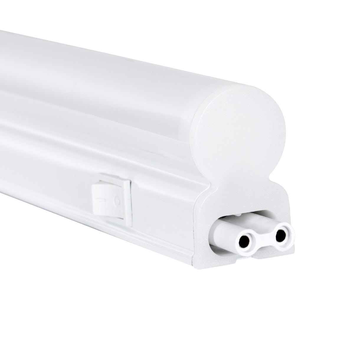 GloboStar® TUBO 60789 Γραμμικό Φωτιστικό Οροφής Linear LED Τύπου T5 Επεκτεινόμενο 9W 864lm 180° AC 220-240V IP20 Πάγκου Κουζίνας με Διακόπτη On/Off Μ60 x Π2.2 x Υ3.5cm Θερμό Λευκό 2700K - Λευκό - ledmania.gr
