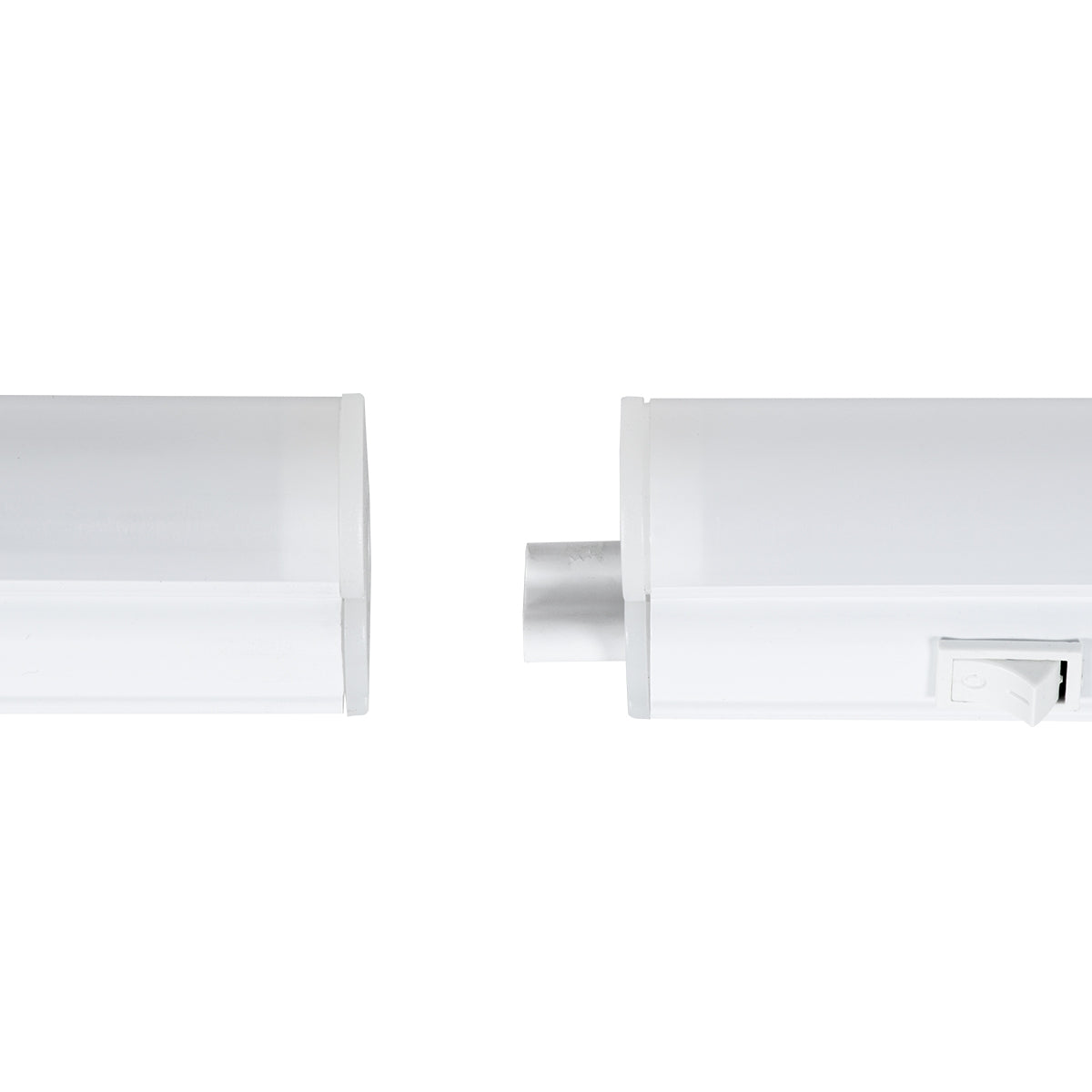 GloboStar® TUBO 60789 Γραμμικό Φωτιστικό Οροφής Linear LED Τύπου T5 Επεκτεινόμενο 9W 864lm 180° AC 220-240V IP20 Πάγκου Κουζίνας με Διακόπτη On/Off Μ60 x Π2.2 x Υ3.5cm Θερμό Λευκό 2700K - Λευκό - ledmania.gr