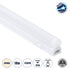 GloboStar® TUBO 60791 Γραμμικό Φωτιστικό Οροφής Linear LED Τύπου T5 Επεκτεινόμενο 18W 1764lm 180° AC 220-240V IP20 Πάγκου Κουζίνας με Διακόπτη On/Off Μ120 x Π2.2 x Υ3.5cm Φυσικό Λευκό 4500K - Λευκό - ledmania.gr