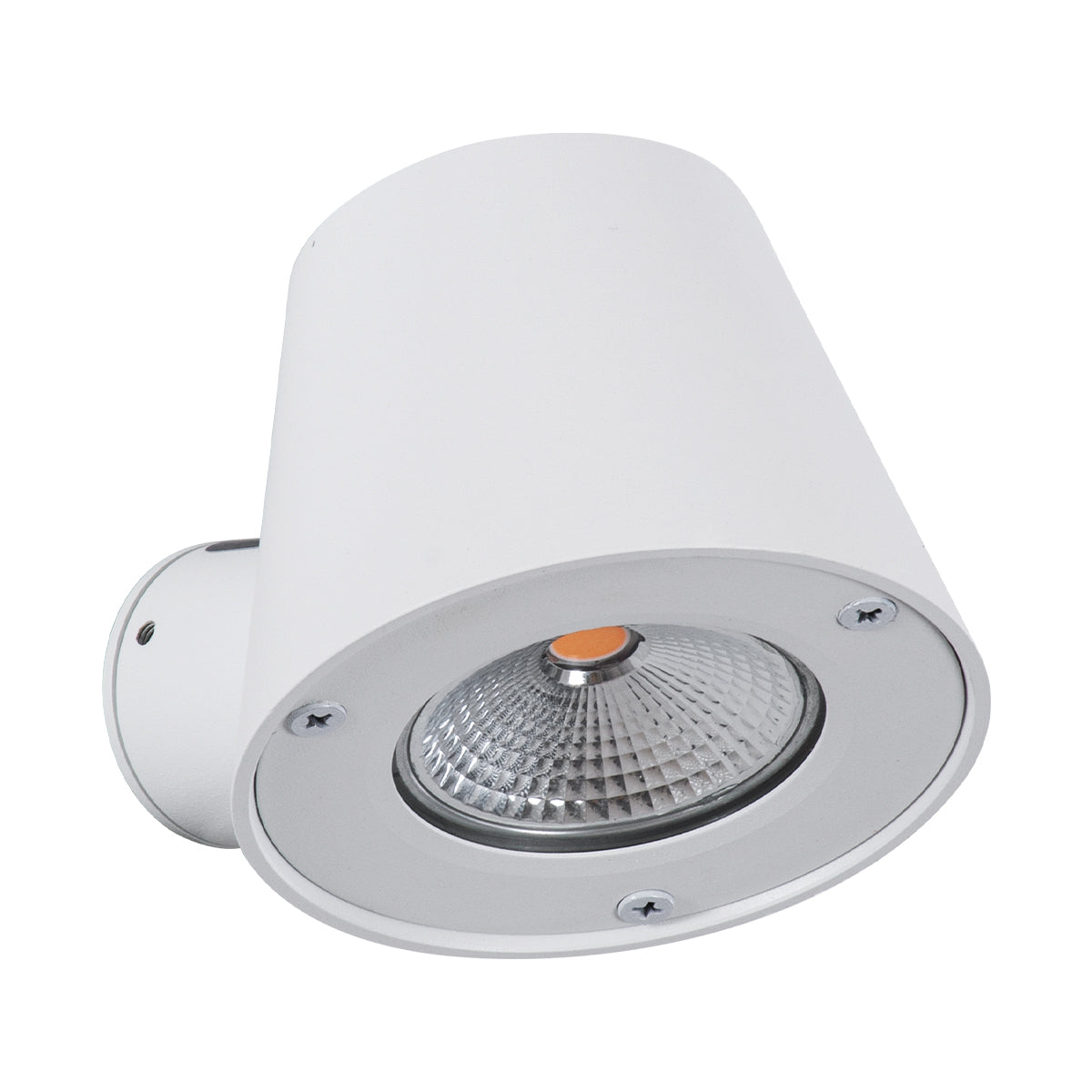 GloboStar® GARDENIA 60797 Φωτιστικό Τοίχου - Απλίκα Αρχιτεκτονικού Φωτισμού Εσωτερικού/Εξωτερικού Χώρου Up or Down LED 7W 700lm 60° AC220-240V Αδιάβροχο IP65 - Σώμα Αλουμινίου & Tempered Glass - Μ9.5 x Π13 x Υ7.7cm - Θερμό Λευκό 2700K - Λευκό - Bridgel... - ledmania.gr