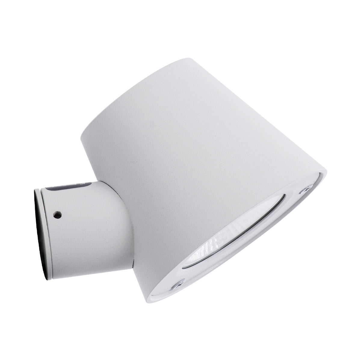 GloboStar® GARDENIA 60797 Φωτιστικό Τοίχου - Απλίκα Αρχιτεκτονικού Φωτισμού Εσωτερικού/Εξωτερικού Χώρου Up or Down LED 7W 700lm 60° AC220-240V Αδιάβροχο IP65 - Σώμα Αλουμινίου & Tempered Glass - Μ9.5 x Π13 x Υ7.7cm - Θερμό Λευκό 2700K - Λευκό - Bridgel... - ledmania.gr