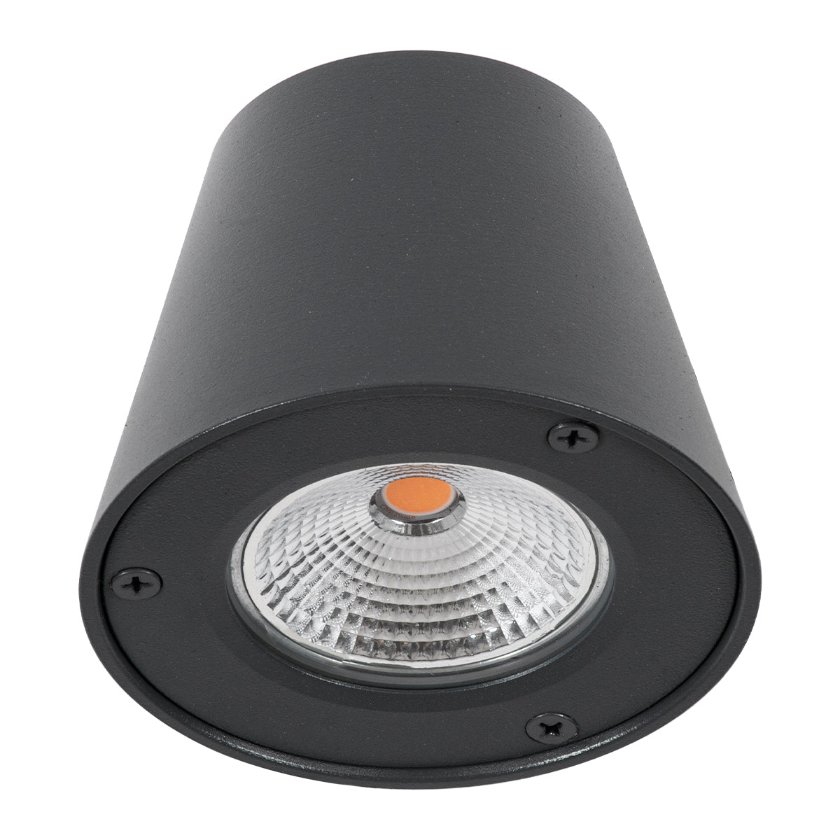GloboStar® GARDENIA 60798 Φωτιστικό Τοίχου - Απλίκα Αρχιτεκτονικού Φωτισμού Εσωτερικού/Εξωτερικού Χώρου Up or Down LED 7W 700lm 60° AC220-240V Αδιάβροχο IP65 - Σώμα Αλουμινίου & Tempered Glass - Μ9.5 x Π13 x Υ7.7cm - Θερμό Λευκό 2700K - Γκρι Ανθρακί - ... - ledmania.gr