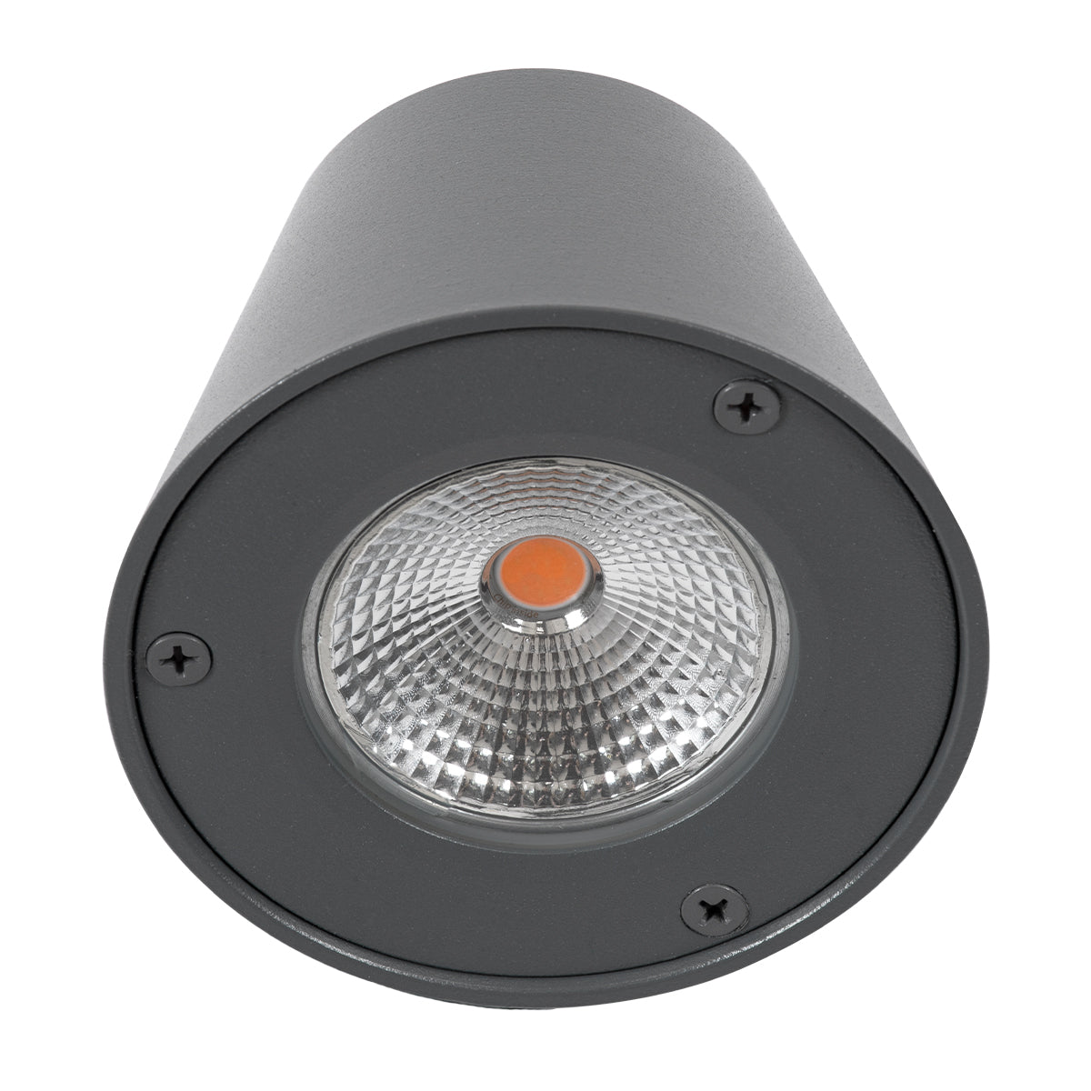 GloboStar® GARDENIA 60798 Φωτιστικό Τοίχου - Απλίκα Αρχιτεκτονικού Φωτισμού Εσωτερικού/Εξωτερικού Χώρου Up or Down LED 7W 700lm 60° AC220-240V Αδιάβροχο IP65 - Σώμα Αλουμινίου & Tempered Glass - Μ9.5 x Π13 x Υ7.7cm - Θερμό Λευκό 2700K - Γκρι Ανθρακί - ... - ledmania.gr