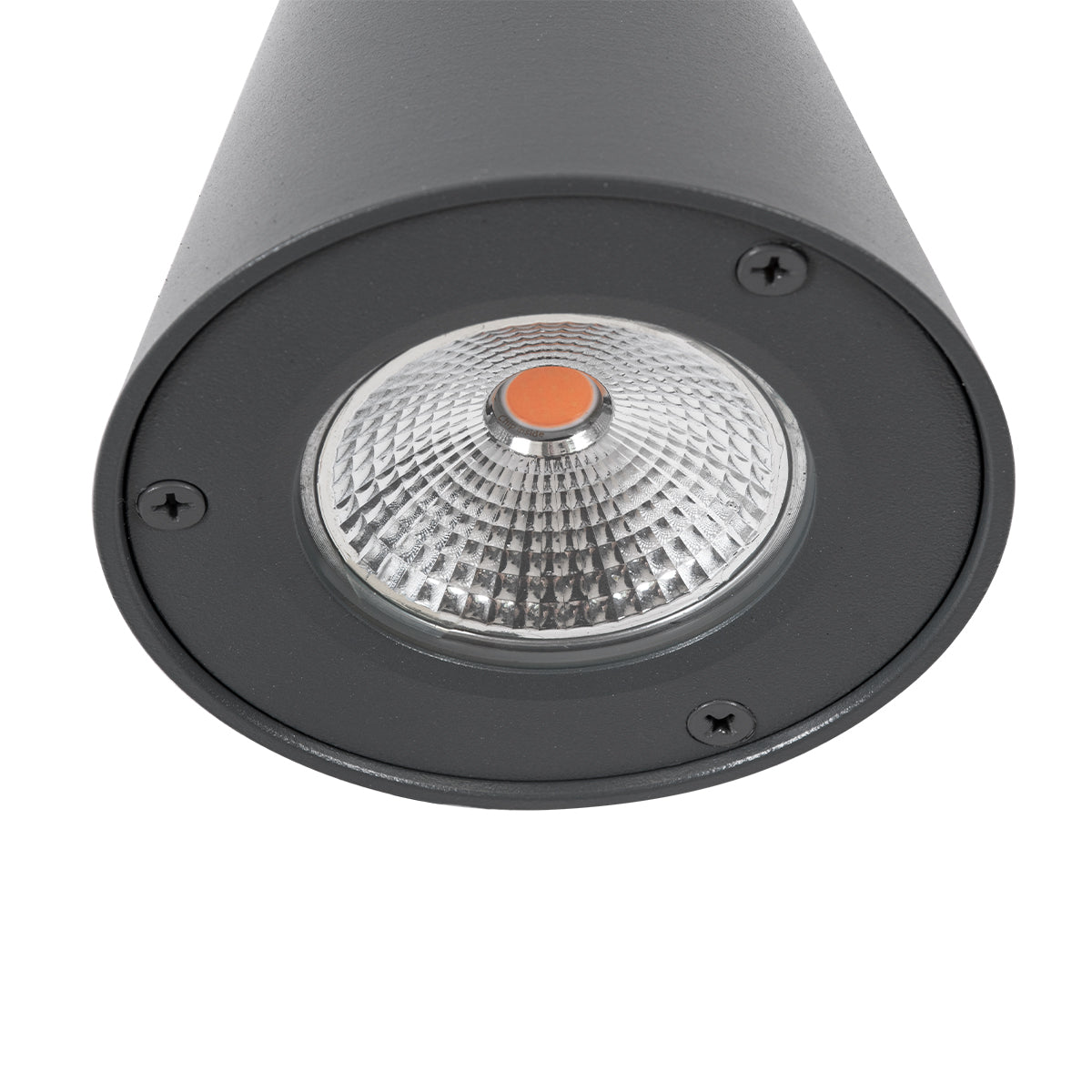 GloboStar® GARDENIA 60798 Φωτιστικό Τοίχου - Απλίκα Αρχιτεκτονικού Φωτισμού Εσωτερικού/Εξωτερικού Χώρου Up or Down LED 7W 700lm 60° AC220-240V Αδιάβροχο IP65 - Σώμα Αλουμινίου & Tempered Glass - Μ9.5 x Π13 x Υ7.7cm - Θερμό Λευκό 2700K - Γκρι Ανθρακί - ... - ledmania.gr
