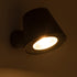 GloboStar® GARDENIA 60798 Φωτιστικό Τοίχου - Απλίκα Αρχιτεκτονικού Φωτισμού Εσωτερικού/Εξωτερικού Χώρου Up or Down LED 7W 700lm 60° AC220-240V Αδιάβροχο IP65 - Σώμα Αλουμινίου & Tempered Glass - Μ9.5 x Π13 x Υ7.7cm - Θερμό Λευκό 2700K - Γκρι Ανθρακί - ... - ledmania.gr