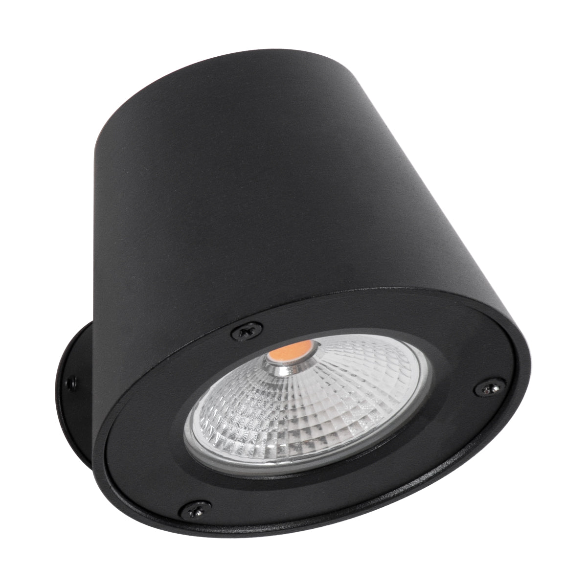 GloboStar® GARDENIA 60799 Φωτιστικό Τοίχου - Απλίκα Αρχιτεκτονικού Φωτισμού Εσωτερικού/Εξωτερικού Χώρου Up or Down LED 7W 700lm 60° AC220-240V Αδιάβροχο IP65 - Σώμα Αλουμινίου & Tempered Glass - Μ9.5 x Π13 x Υ7.7cm - Θερμό Λευκό 2700K - Μαύρο - Bridgel... - ledmania.gr