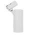 GloboStar® LUGANO 60812 Μονοφασικό Φωτιστικό Σποτ Ράγας LED 30W 3900lm 36° Acrylic HQ LENS AC 220-240V IP20 Φ7.5 x Υ22.7cm Ψυχρό Λευκό 6000K - EUROTRACK® System 1L+1N - Λευκό - Bridgelux Chip - TÜV Certified Driver - 5 Χρόνια Εγγύηση - ledmania.gr