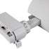 GloboStar® LUGANO 60812 Μονοφασικό Φωτιστικό Σποτ Ράγας LED 30W 3900lm 36° Acrylic HQ LENS AC 220-240V IP20 Φ7.5 x Υ22.7cm Ψυχρό Λευκό 6000K - EUROTRACK® System 1L+1N - Λευκό - Bridgelux Chip - TÜV Certified Driver - 5 Χρόνια Εγγύηση - ledmania.gr