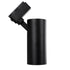 GloboStar® LUGANO 60815 Μονοφασικό Φωτιστικό Σποτ Ράγας LED 30W 3900lm 36° Acrylic HQ LENS AC 220-240V IP20 Φ7.5 x Υ22.7cm Ψυχρό Λευκό 6000K - EUROTRACK® System 1L+1N - Μαύρο - Bridgelux Chip - TÜV Certified Driver - 5 Χρόνια Εγγύηση - ledmania.gr