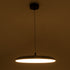 GloboStar® BARON 60887 Κρεμαστή Πλαφονιέρα Οροφής LED CCT 24W 2880lm 120° AC 220-240V - Εναλλαγή Φωτισμού μέσω Διακόπτη On/Off All In One Ψυχρό 6000k+Φυσικό 4500k+Θερμό 2700k Φ40 x Υ10cm - Χρυσό Πλατίνα - 3 Years Warranty - ledmania.gr