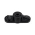 GloboStar® 2L-EUROTRACK 60911 Αντάπτορας Κρέμασης Φωτιστικού - Μονοφασικός 2 Καλωδίων για όλες τις Ράγες EUROTRACK AC 220-240V IP20 Μ10 x Π4 x Υ3.2cm - EUROTRACK® System 1L+1N - Θερμοπλαστικό - Μαύρο - 5 Χρόνια Εγγύηση - ledmania.gr
