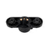 GloboStar® 2L-EUROTRACK 60911 Αντάπτορας Κρέμασης Φωτιστικού - Μονοφασικός 2 Καλωδίων για όλες τις Ράγες EUROTRACK AC 220-240V IP20 Μ10 x Π4 x Υ3.2cm - EUROTRACK® System 1L+1N - Θερμοπλαστικό - Μαύρο - 5 Χρόνια Εγγύηση - ledmania.gr
