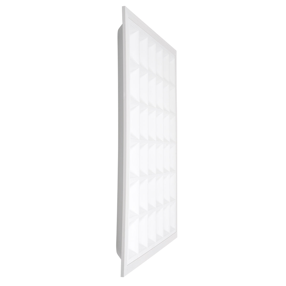 GloboStar® ZEUS 60969 Χωνευτό LED Panel 60x60cm 48W 7200lm 120° CRI≥86Ra UGR<19 Anti-Glare Shield Diffuser AC 220-240V IP44 Μ60 x Π60 x Υ3.3cm - Φυσικό Λευκό 4500K - Bridgelux High Lumen Chips - TÜV Certified Driver - ledmania.gr
