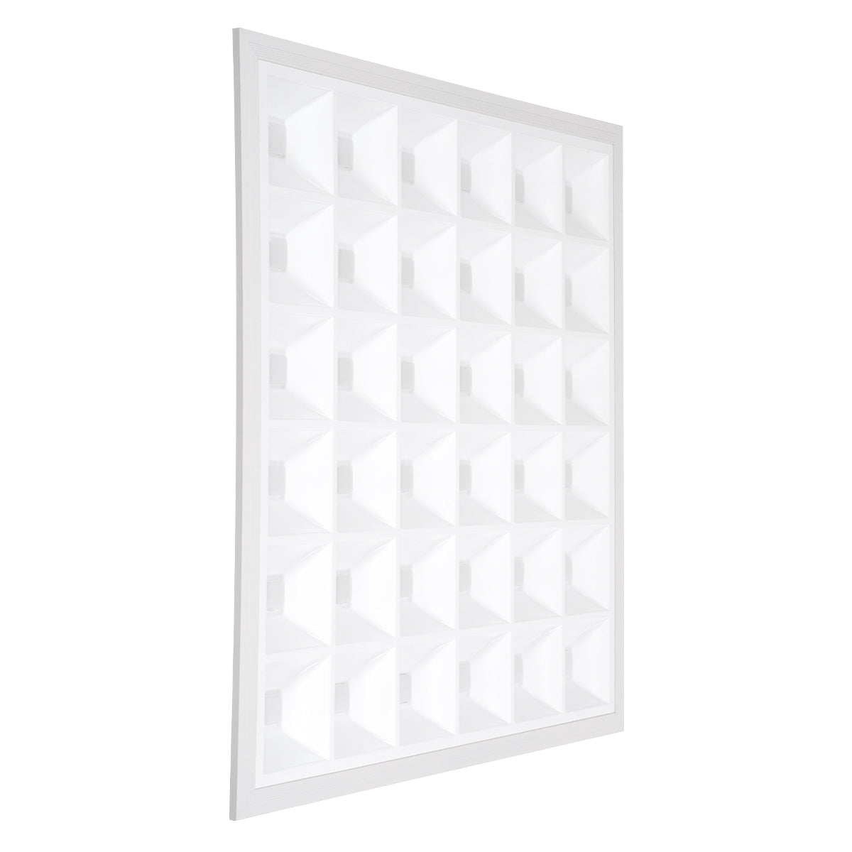 GloboStar® ZEUS 60969 Χωνευτό LED Panel 60x60cm 48W 7200lm 120° CRI≥86Ra UGR<19 Anti-Glare Shield Diffuser AC 220-240V IP44 Μ60 x Π60 x Υ3.3cm - Φυσικό Λευκό 4500K - Bridgelux High Lumen Chips - TÜV Certified Driver - ledmania.gr
