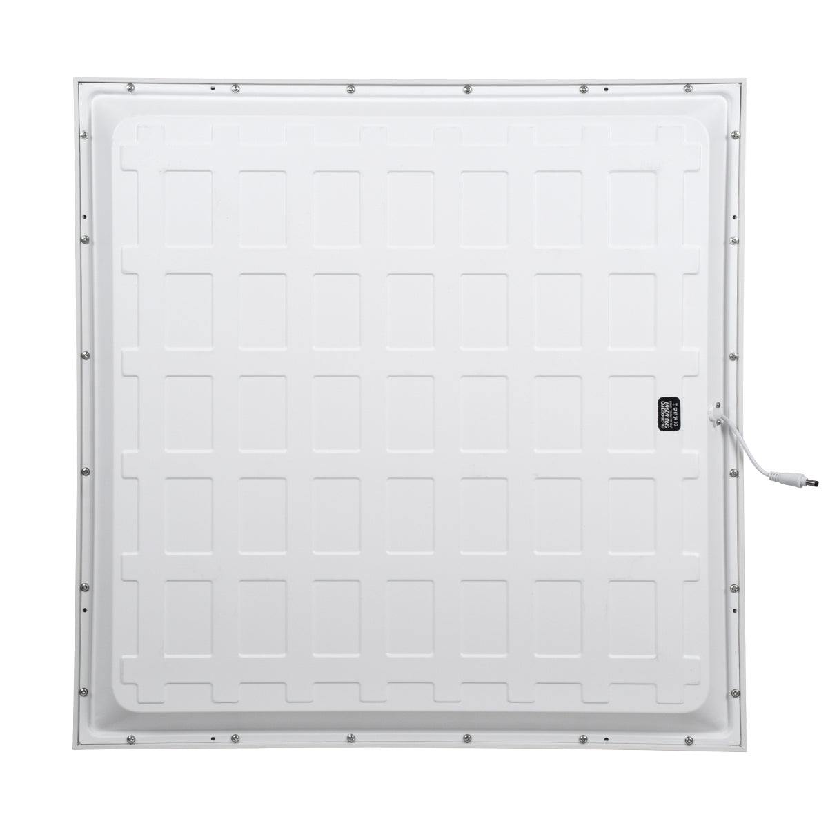 GloboStar® ZEUS 60969 Χωνευτό LED Panel 60x60cm 48W 7200lm 120° CRI≥86Ra UGR<19 Anti-Glare Shield Diffuser AC 220-240V IP44 Μ60 x Π60 x Υ3.3cm - Φυσικό Λευκό 4500K - Bridgelux High Lumen Chips - TÜV Certified Driver - ledmania.gr