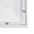 GloboStar® ZEUS 60971 Χωνευτό LED Panel 120x30cm 48W 7440lm 120° CRI≥86Ra UGR<19 Anti-Glare Shield Diffuser AC 220-240V IP44 Μ60 x Π60 x Υ3.3cm - Ψυχρό Λευκό 6000K - Bridgelux High Lumen Chips - TÜV Certified Driver - ledmania.gr