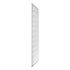 GloboStar® ZEUS 60972 Χωνευτό LED Panel 120x30cm 48W 7200lm 120° CRI≥86Ra UGR<19 Anti-Glare Shield Diffuser AC 220-240V IP44 Μ60 x Π60 x Υ3.3cm - Φυσικό Λευκό 4500K - Bridgelux High Lumen Chips - TÜV Certified Driver - ledmania.gr