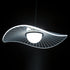 GloboStar® ACRYLICA 60974 Κρεμαστό Φωτιστικό Οροφής Design LED CCT 20W 2240lm 360° AC 220-240V - Εναλλαγή Φωτισμού μέσω Διακόπτη On/Off All In One Ψυχρό 6000k+Φυσικό 4500k+Θερμό 2700k Φ40cm - Μαύρο με Διάφανο Laser Designed Plexiglass - 3 Years Warranty - ledmania.gr