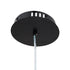 GloboStar® ACRYLICA 60975 Κρεμαστό Φωτιστικό Οροφής Design LED CCT 20W 2240lm 360° AC 220-240V - Εναλλαγή Φωτισμού μέσω Διακόπτη On/Off All In One Ψυχρό 6000k+Φυσικό 4500k+Θερμό 2700k Φ60cm - Μαύρο με Διάφανο Laser Designed Plexiglass - 3 Years Warranty - ledmania.gr