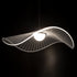 GloboStar® ACRYLICA 60975 Κρεμαστό Φωτιστικό Οροφής Design LED CCT 20W 2240lm 360° AC 220-240V - Εναλλαγή Φωτισμού μέσω Διακόπτη On/Off All In One Ψυχρό 6000k+Φυσικό 4500k+Θερμό 2700k Φ60cm - Μαύρο με Διάφανο Laser Designed Plexiglass - 3 Years Warranty - ledmania.gr