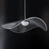 GloboStar® ACRYLICA 60975 Κρεμαστό Φωτιστικό Οροφής Design LED CCT 20W 2240lm 360° AC 220-240V - Εναλλαγή Φωτισμού μέσω Διακόπτη On/Off All In One Ψυχρό 6000k+Φυσικό 4500k+Θερμό 2700k Φ60cm - Μαύρο με Διάφανο Laser Designed Plexiglass - 3 Years Warranty - ledmania.gr