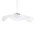 GloboStar® ACRYLICA 60975 Κρεμαστό Φωτιστικό Οροφής Design LED CCT 20W 2240lm 360° AC 220-240V - Εναλλαγή Φωτισμού μέσω Διακόπτη On/Off All In One Ψυχρό 6000k+Φυσικό 4500k+Θερμό 2700k Φ60cm - Μαύρο με Διάφανο Laser Designed Plexiglass - 3 Years Warranty - ledmania.gr