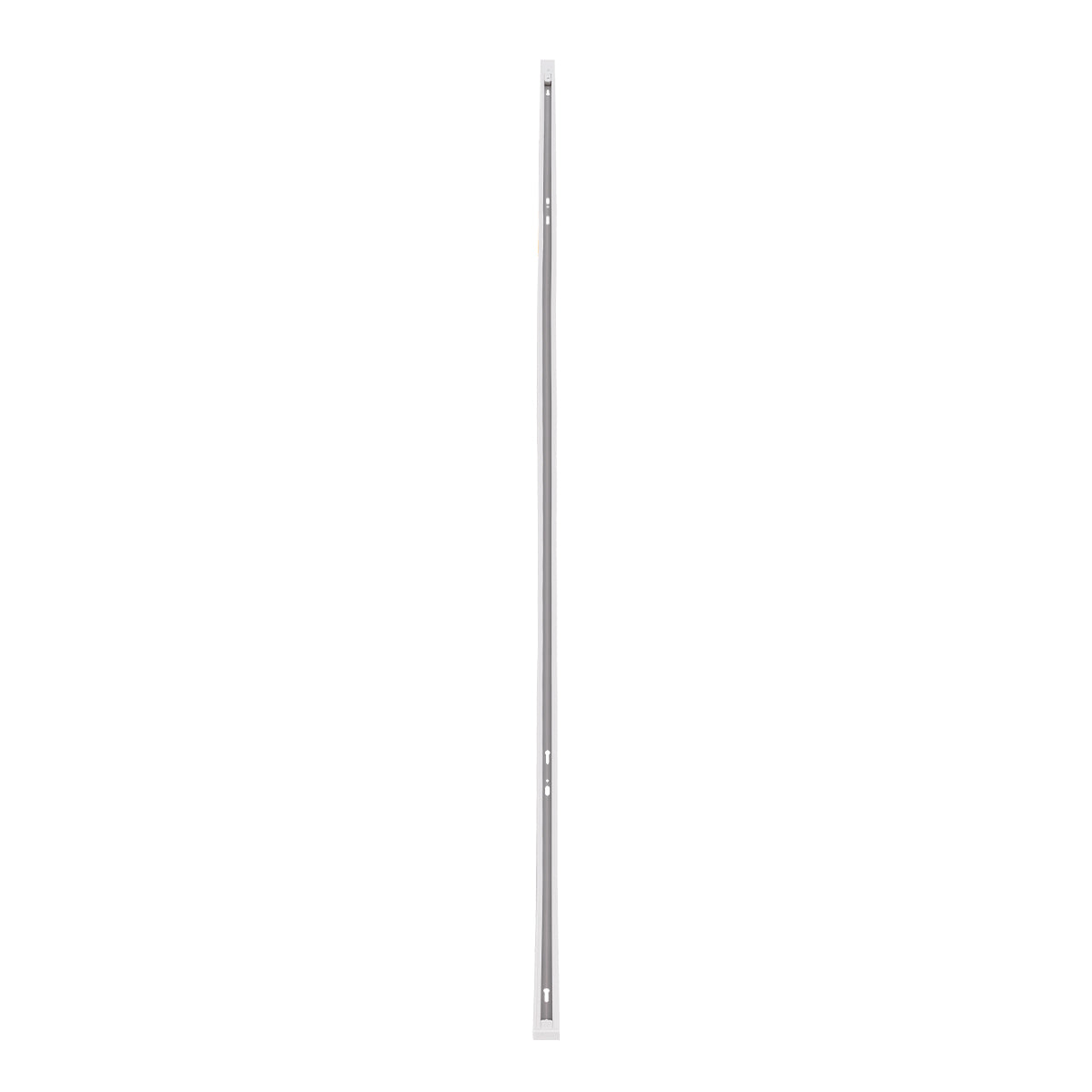 GloboStar® 2L-EUROTRACK 60985 Μονοφασική Ράγα 2 Καλωδίων για Σποτ Ράγας LED AC 220-240V IP20 Μ300 x Π3.4 x Υ2cm - EUROTRACK® System 1L+1N - Αλουμίνιο - Λευκό - 3 Μέτρα - 5 Χρόνια Εγγύηση - ledmania.gr