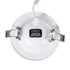 GloboStar® LEXIS JOINT 60990 Χωνευτό LED Κινούμενο Spot Downlight 7W 680lm 45° AC 220-240V IP44 Φ12cm x Υ3.1cm - Στρόγγυλο - Λευκό - Φυσικό Λευκό 4500K - Bridgelux Chip - TÜV Certified Driver - 5 Years Warranty - ledmania.gr