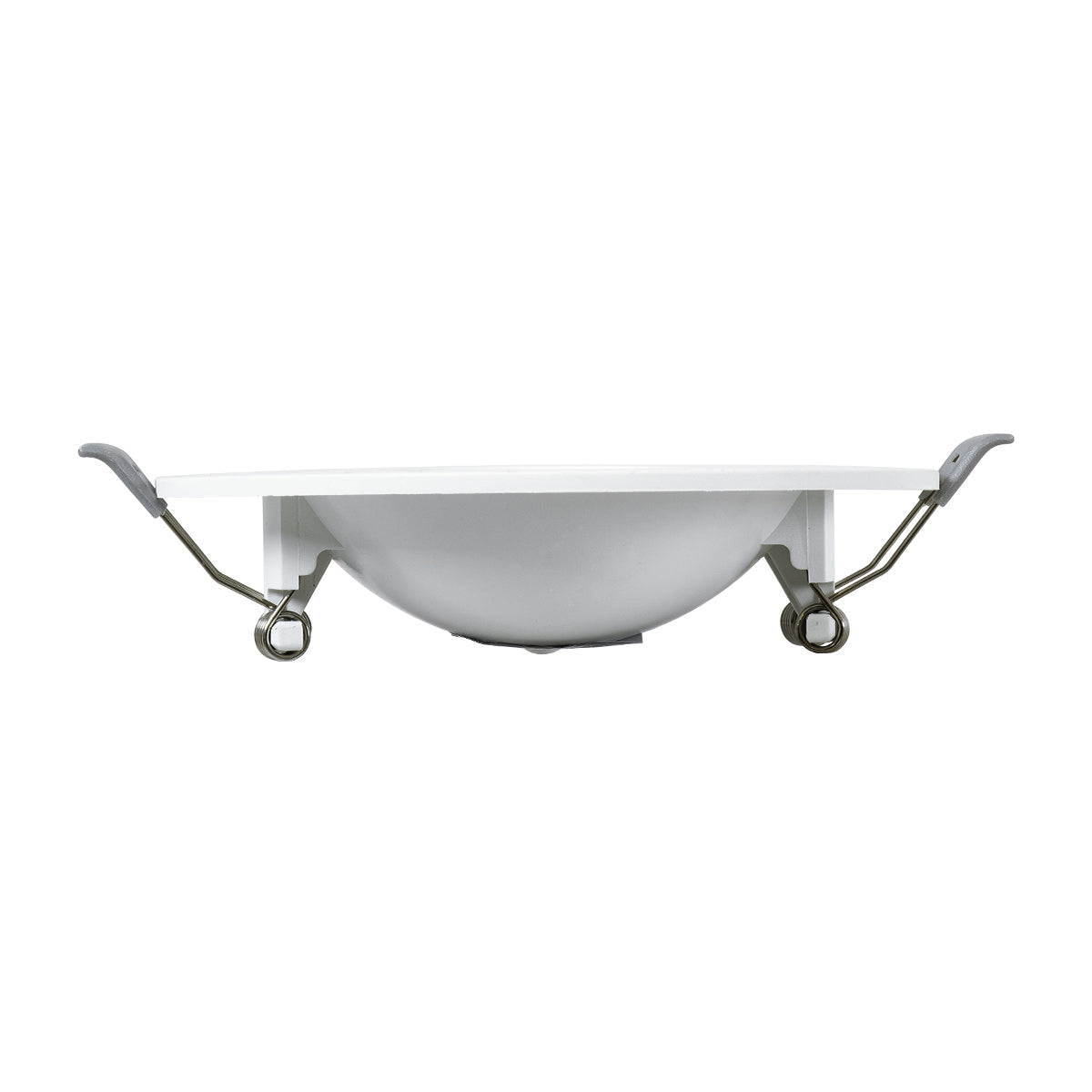 GloboStar® LEXIS JOINT 60990 Χωνευτό LED Κινούμενο Spot Downlight 7W 680lm 45° AC 220-240V IP44 Φ12cm x Υ3.1cm - Στρόγγυλο - Λευκό - Φυσικό Λευκό 4500K - Bridgelux Chip - TÜV Certified Driver - 5 Years Warranty - ledmania.gr
