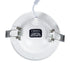 GloboStar® LEXIS JOINT 60991 Χωνευτό LED Κινούμενο Spot Downlight 7W 660lm 45° AC 220-240V IP44 Φ12cm x Υ3.1cm - Στρόγγυλο - Λευκό - Θερμό Λευκό 2700K - Bridgelux Chip - TÜV Certified Driver - 5 Years Warranty - ledmania.gr