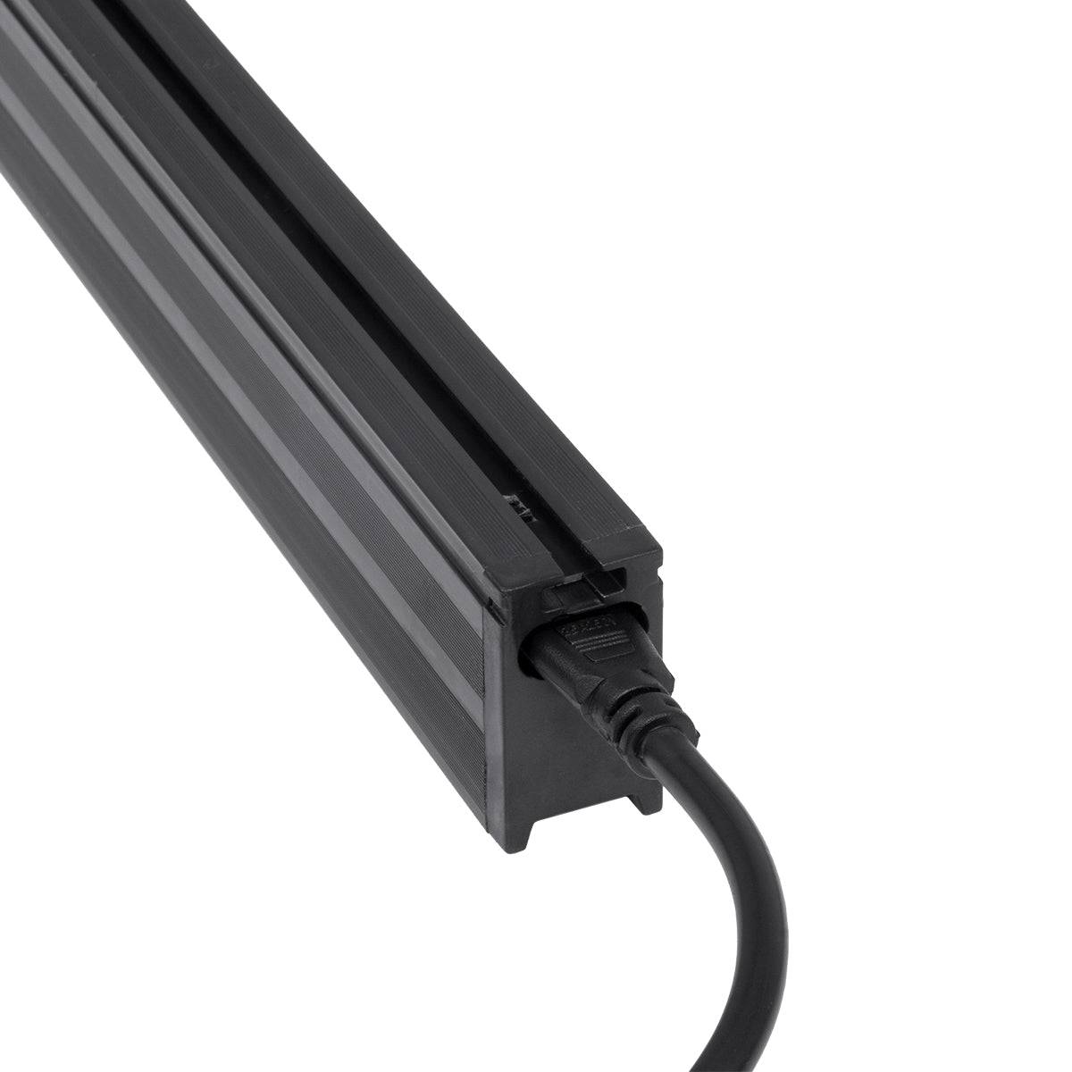 GloboStar® MARKET 61022-P Γραμμικό Κρεμαστό Φωτιστικό Linear LED 18W 2170lm 60° AC 220-240V Μ120 x Π2 x Υ4cm Θερμό Λευκό 2700K - Μαύρο - 3 Years Warranty - ledmania.gr