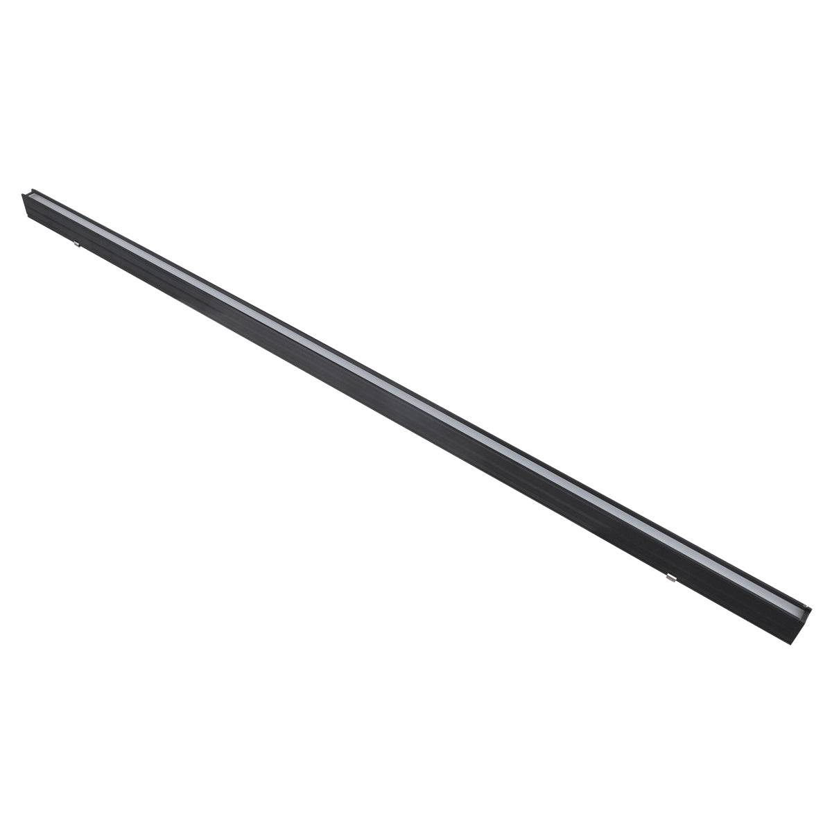 GloboStar® MARKET 61022-S Γραμμικό Φωτιστικό Οροφής Linear LED 18W 2170lm 60° AC 220-240V Μ120 x Π2 x Υ4cm Θερμό Λευκό 2700K - Μαύρο - 3 Years Warranty - ledmania.gr