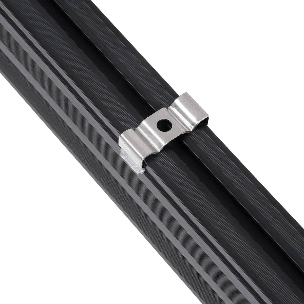 GloboStar® MARKET 61022-S Γραμμικό Φωτιστικό Οροφής Linear LED 18W 2170lm 60° AC 220-240V Μ120 x Π2 x Υ4cm Θερμό Λευκό 2700K - Μαύρο - 3 Years Warranty - ledmania.gr