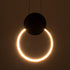 GloboStar® CYCLOS 61075 Κρεμαστό Φωτιστικό Οροφής Design LED CCT 9W 1080lm 300° AC 220-240V - Εναλλαγή Φωτισμού μέσω Διακόπτη On/Off All In One Ψυχρό 6000k+Φυσικό 4500k+Θερμό 2700k Μ21 x Π2.3 x Υ26.5cm - Χρυσό Βούρτσας - ledmania.gr