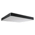 GloboStar® KAMALA 61210-P Κρεμαστή Πλαφονιέρα Οροφής LED CCT 100W 11020lm 120° AC 220-240V - Εναλλαγή Φωτισμού μέσω Τηλεχειριστηρίου All In One Ψυχρό 6000k+Φυσικό 4500k+Θερμό 2700k Dimmable Μ80 x Π80 x Υ8cm- Μαύρο - 3 Years Warranty - ledmania.gr