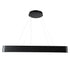 GloboStar® KAMALA 61210-S Πλαφονιέρα Οροφής LED CCT 100W 11020lm 120° AC 220-240V - Εναλλαγή Φωτισμού μέσω Τηλεχειριστηρίου All In One Ψυχρό 6000k+Φυσικό 4500k+Θερμό 2700k Dimmable Μ80 x Π80 x Υ8cm- Μαύρο - 3 Years Warranty - ledmania.gr