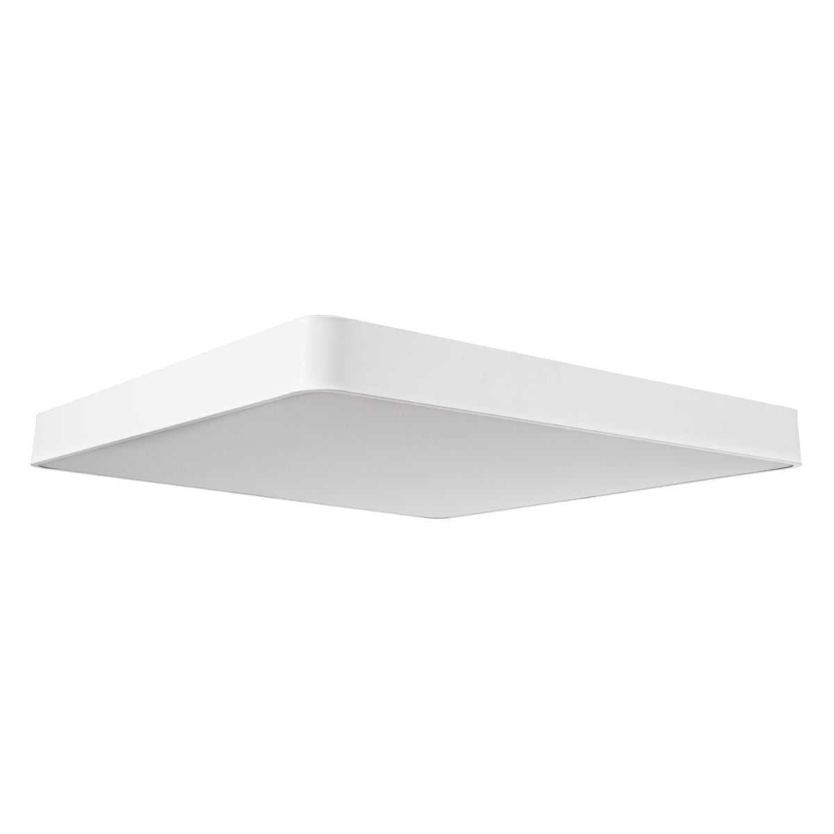 GloboStar® KAMALA 61211-S Πλαφονιέρα Οροφής LED CCT 100W 11020lm 120° AC 220-240V - Εναλλαγή Φωτισμού μέσω Τηλεχειριστηρίου All In One Ψυχρό 6000k+Φυσικό 4500k+Θερμό 2700k Dimmable Μ80 x Π80 x Υ8cm- Λευκό- - 3 Years Warranty - ledmania.gr