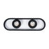 GloboStar® NESPO 61212 Φωτιστικό Οροφής Linear Design LED CCT με Κινούμενα Σποτ LED Spot Downlight 36W 4032lm 360° & 45° AC 220-240V - Εναλλαγή Φωτισμού μέσω Διακόπτη On/Off All In One Ψυχρό 6000k+Φυσικό 4500k+Θερμό 2700k Μ40 x Π13 x Υ6.5cm - Μαύρο - ledmania.gr