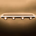 GloboStar® NESPO 61214 Φωτιστικό Οροφής Linear Design LED CCT με Κινούμενα Σποτ LED Spot Downlight 48W 5376lm 360° & 45° AC 220-240V - Εναλλαγή Φωτισμού μέσω Διακόπτη On/Off All In One Ψυχρό 6000k+Φυσικό 4500k+Θερμό 2700k Μ80 x Π13 x Υ6.5cm - Μαύρο - ledmania.gr