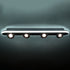 GloboStar® NESPO 61214 Φωτιστικό Οροφής Linear Design LED CCT με Κινούμενα Σποτ LED Spot Downlight 48W 5376lm 360° & 45° AC 220-240V - Εναλλαγή Φωτισμού μέσω Διακόπτη On/Off All In One Ψυχρό 6000k+Φυσικό 4500k+Θερμό 2700k Μ80 x Π13 x Υ6.5cm - Μαύρο - ledmania.gr