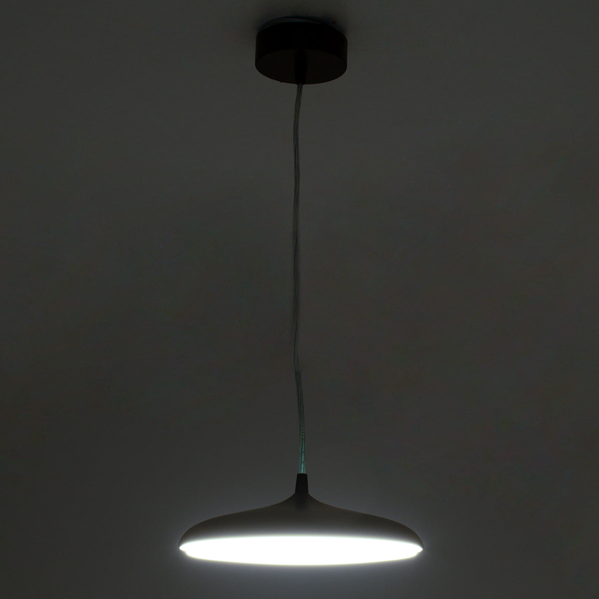 GloboStar® BARON 61253 Κρεμαστή Πλαφονιέρα Οροφής LED CCT 12W 1440lm 120° AC 220-240V - Εναλλαγή Φωτισμού μέσω Διακόπτη On/Off All In One Ψυχρό 6000k+Φυσικό 4500k+Θερμό 2700k Φ25 x Υ8cm - Χάλκινο Πλατίνα - 3 Years Warranty - ledmania.gr