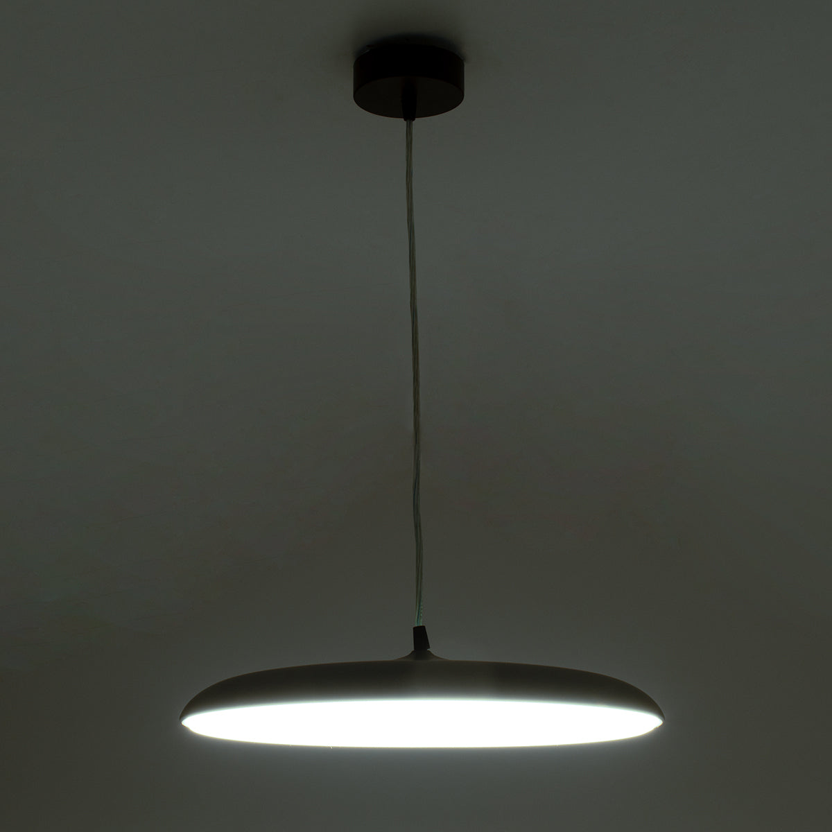 GloboStar® BARON 61256 Κρεμαστή Πλαφονιέρα Οροφής LED CCT 24W 2880lm 120° AC 220-240V - Εναλλαγή Φωτισμού μέσω Διακόπτη On/Off All In One Ψυχρό 6000k+Φυσικό 4500k+Θερμό 2700k Φ40 x Υ10cm - Χάλκινο Πλατίνα - 3 Years Warranty - ledmania.gr
