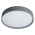 GloboStar® NARNIA 61260 Πλαφονιέρα Οροφής LED CCT 100W 11500lm 120° AC 220-240V - Εναλλαγή Φωτισμού μέσω Τηλεχειριστηρίου All In One Ψυχρό 6000k+Φυσικό 4500k+Θερμό 2700k Dimmable Φ60 x Υ10cm - Γκρι Ανθρακί - 3 Years Warranty - ledmania.gr