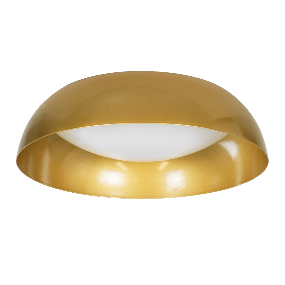 GloboStar® ANATOLIA 61263 Πλαφονιέρα Οροφής LED CCT 60W 6900lm 120° AC 220-240V - Εναλλαγή Φωτισμού μέσω Τηλεχειριστηρίου All In One Ψυχρό 6000k+Φυσικό 4500k+Θερμό 2700k Dimmable Φ43cm - Χρυσό - ledmania.gr
