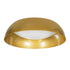 GloboStar® ANATOLIA 61263 Πλαφονιέρα Οροφής LED CCT 60W 6900lm 120° AC 220-240V - Εναλλαγή Φωτισμού μέσω Τηλεχειριστηρίου All In One Ψυχρό 6000k+Φυσικό 4500k+Θερμό 2700k Dimmable Φ43cm - Χρυσό - ledmania.gr